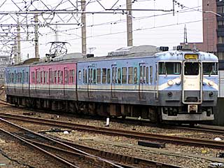 415系800番台 七尾色 (クハ415-805) 金沢