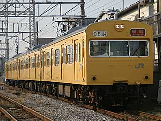 103系 カナリヤイエロー (クモハ103-131) JR鶴見線 武蔵白石