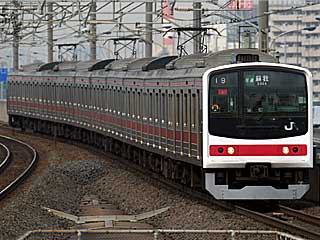 205系0番台 京葉色 (クハ205-108) JR京葉線 舞浜