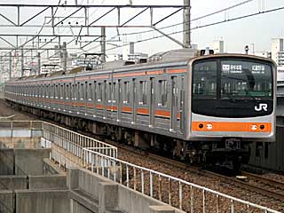 205系0番台 武蔵野色 (クハ204-146) JR京葉線 舞浜 千ケヨM52編成