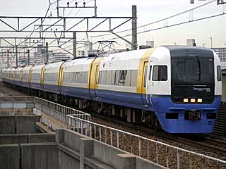 255系0番台 房総ビュー特急車 (クハ255-5) JR京葉線 舞浜