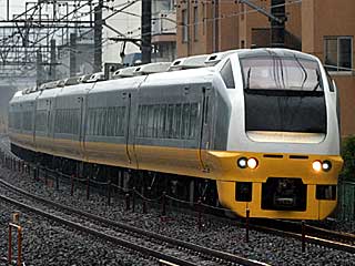 E653系0番台 フレッシュひたち車イエロージョンキル (クハE653-3) JR常磐線 松戸〜柏