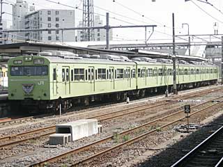 川越線電化20周年記念列車 103系3000番台 (クハ103-3003) JR八高線 拝島