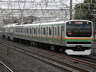 E231系1000番台 湘南色 (クハE230-8052) JR東海道本線 川崎〜横浜