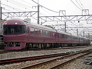 快速「ポートトレイン横濱」 485系 彩 (クロ484-3) JR武蔵野貨物線 府中本町付近