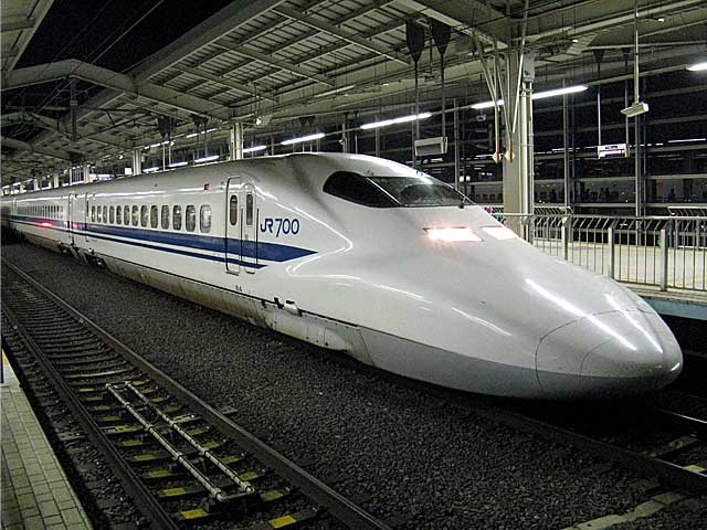 700系3000番台 青帯 (723-3004) JR東海道新幹線 京都