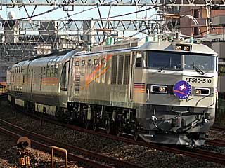 EF510型500番台 カシオペア色 (EF510-510) JR東北本線 赤羽〜浦和