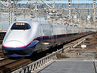 特急「はやて12号」 E2系1000番台 はやて色 (E223-1025) JR東北新幹線 大宮