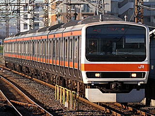 209系500番台 武蔵野色 (クハ209-515) JR武蔵野線 西浦和 千ケヨM73編成