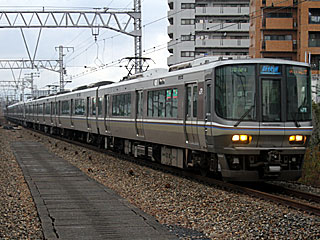 新快速 223系1000番台 一般色 (クモハ223-2092) JR東海道本線 塚本