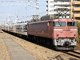 EF81型0番台 一般色 (EF81-106) JR東海道本線 塚本