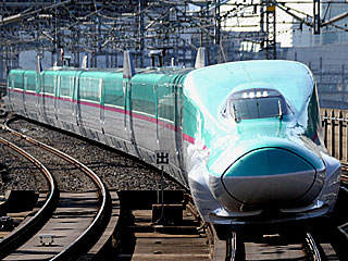 特急「はやぶさ1号」 E5系 はやぶさ車 (E514-3) JR東北新幹線 大宮