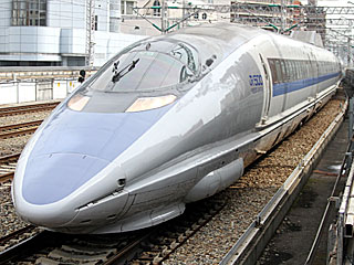 500系7000番台 西日本色 (521-7009) JR山陽新幹線 西明石