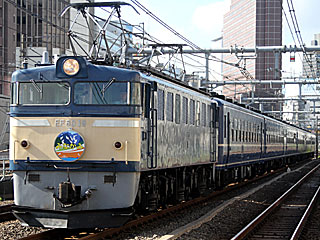 快速「EL＆SLみなかみ」 EF60型0番台 一般色 (EF60-19) JR山手貨物線 新宿〜池袋