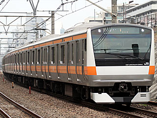 E233系0番台 オレンジ (クハE233-16) JR中央本線 西国分寺 八トタT16編成
