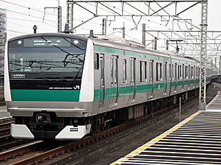 E233系7000番台 埼京線色 (クハE233-7029) JR埼京線 武蔵浦和 宮ハエ129編成