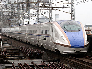 E7系0番台 かがやき車 (E723-19) JR上越新幹線 大宮 F19編成