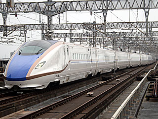 E7系0番台 かがやき車 (E723-12) JR上越新幹線 大宮 F12編成
